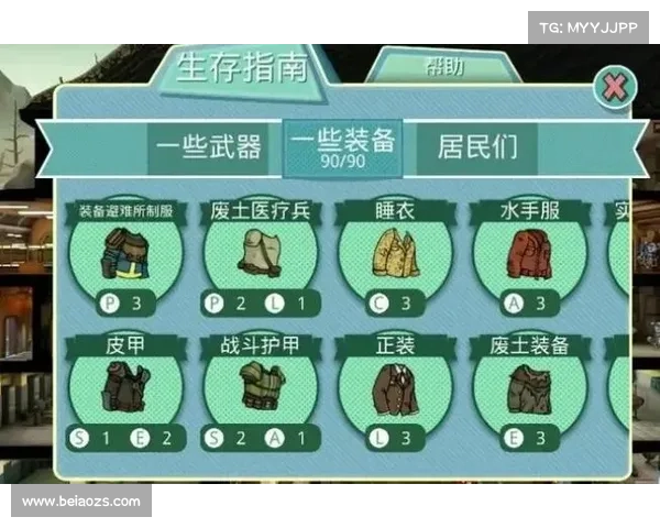 辐射避难所装备图纸打造指南